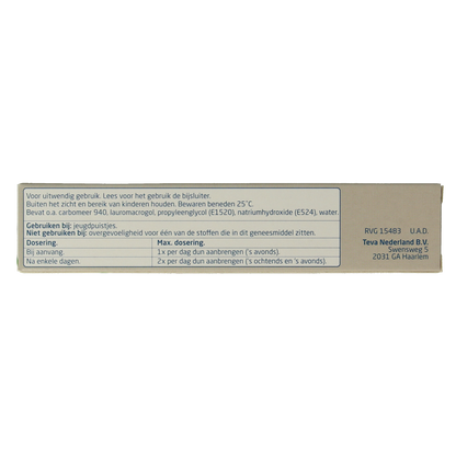 Teva Benzoylperoxide 5% 30.00 Gram