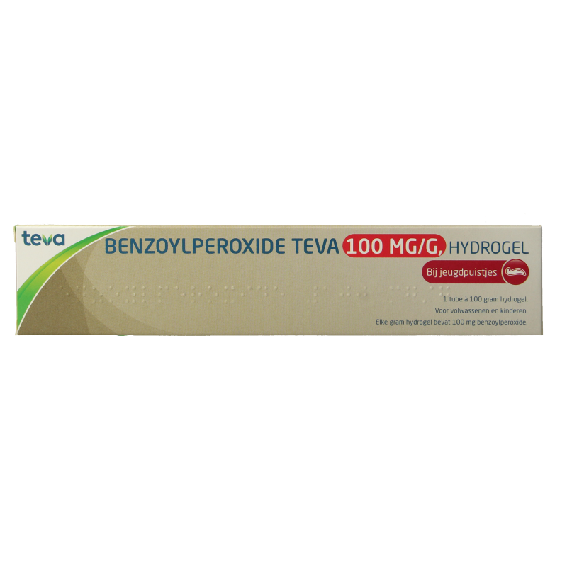 Teva Benzoylperoxide 100mg/g 100 Gram