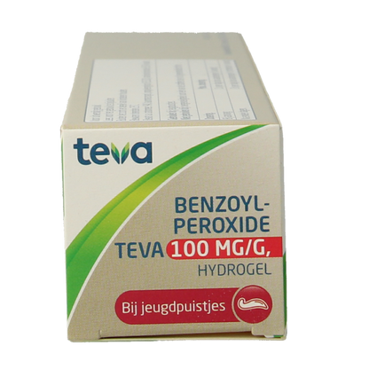 Teva Benzoylperoxide 100mg/g 100.00 Gram