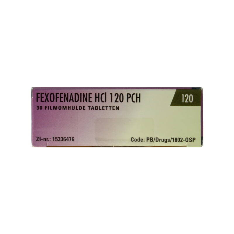 Teva Fexofenadine HCl 120mg 30 Tabletten
