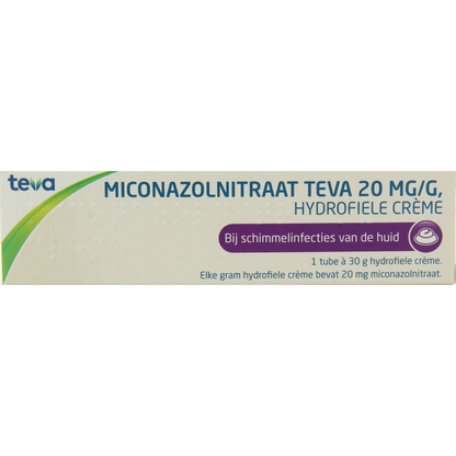 Teva Miconazolnitraat creme 30 Gram