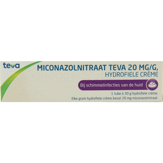 Teva Miconazolnitraat creme 30.00 Gram