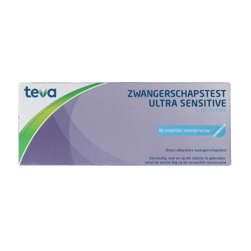 Teva Zwangerschapstest ultra sensitive 1 Stuks