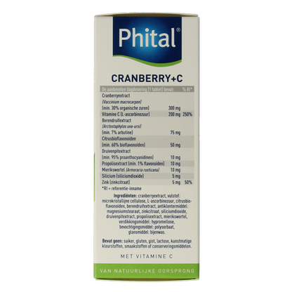 Phital Cranberry + C 60 Tabletten