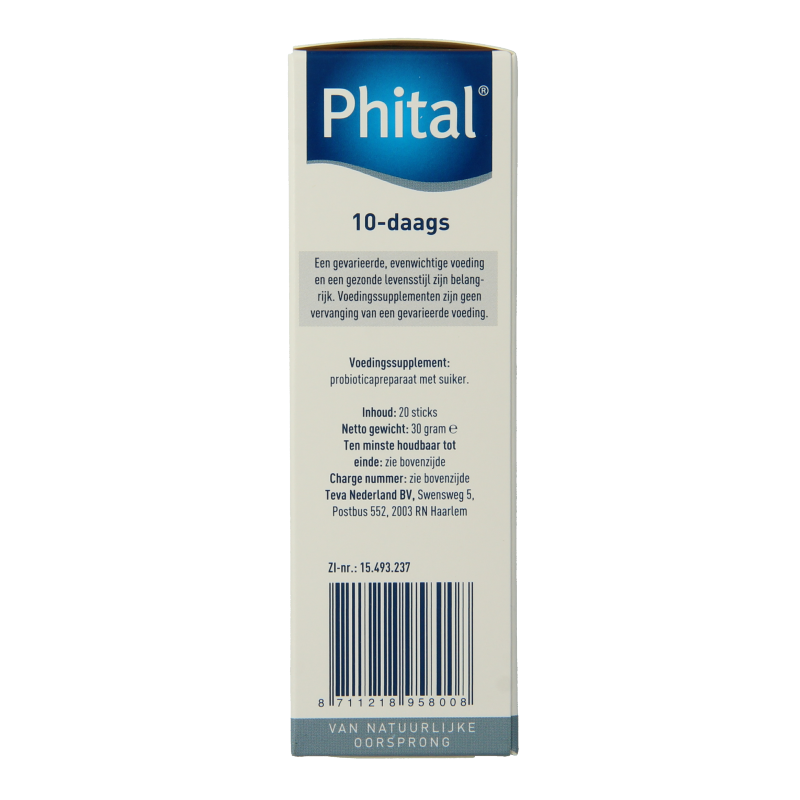 Phital Probiotica plus 20 Sachets
