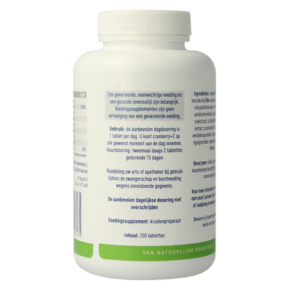 Phital Cranberry + C 250 Tabletten