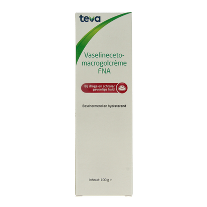 Teva Vaselinecetomacrogolcreme FNA 100 Gram