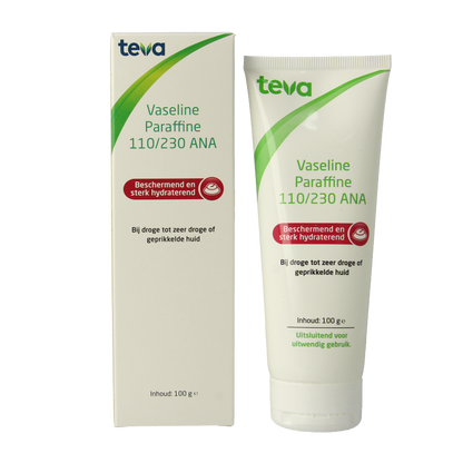 Teva Vaseline paraffine 110/230 100 Gram