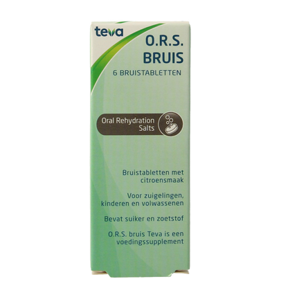 Teva ORS Bruis 6 Tabletten