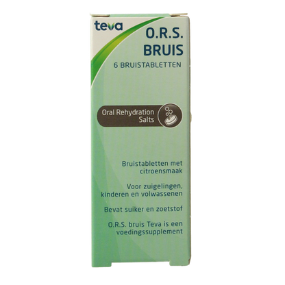 Teva ORS Bruis 6 Tabletten