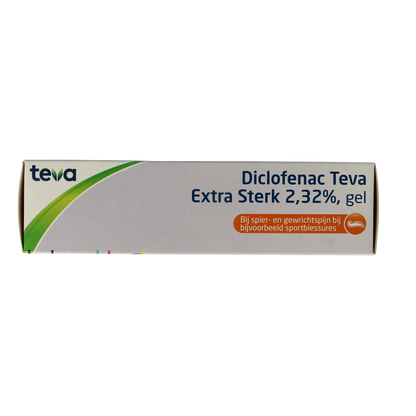 Teva Diclofenac 2,32% extra sterk 60 Gram