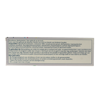 Teva Diclofenac 2,32% extra sterk 60 Gram