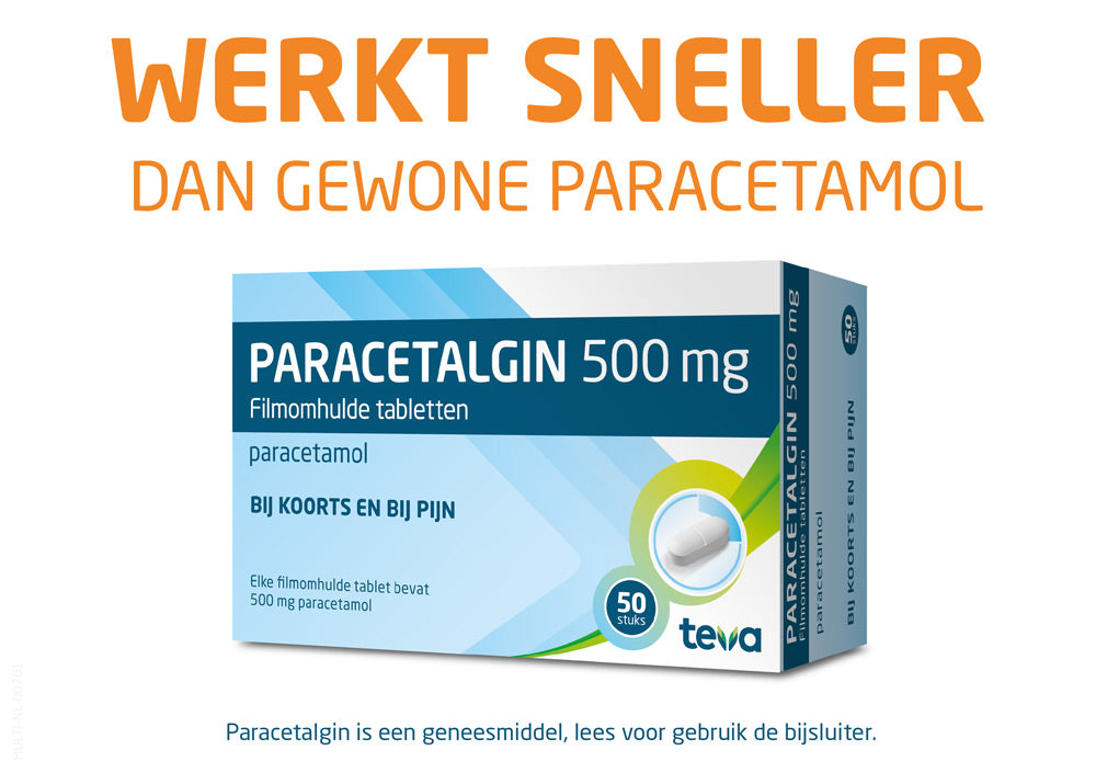Teva Paracetalgin 500mg 50.00 Tabletten