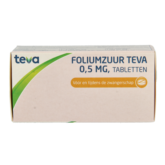 Teva Foliumzuur 0.5mg 90.00 Stuks