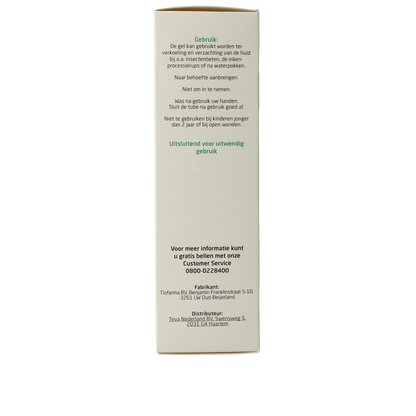 Teva Levomenthol koelgel 1% 100 Gram