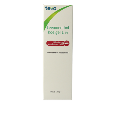 Teva Levomenthol koelgel 1% 100 Gram