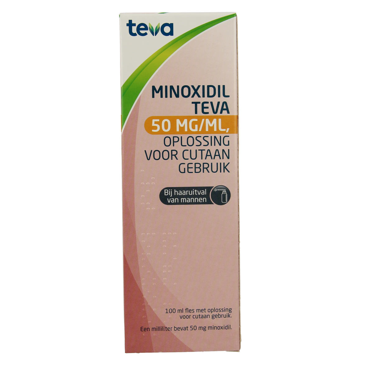 Teva Minoxidil 50mg/ml oplossing 100.00 Milliliter