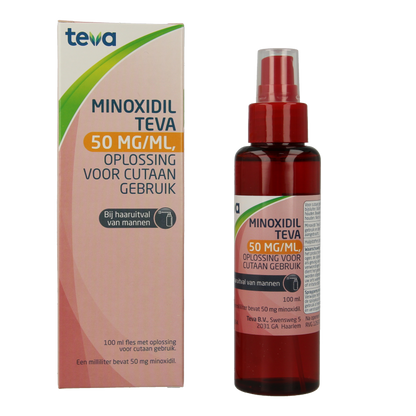 Teva Minoxidil 50mg/ml oplossing 100 Milliliter