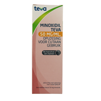 Teva Minoxidil 50mg/ml oplossing 100 Milliliter