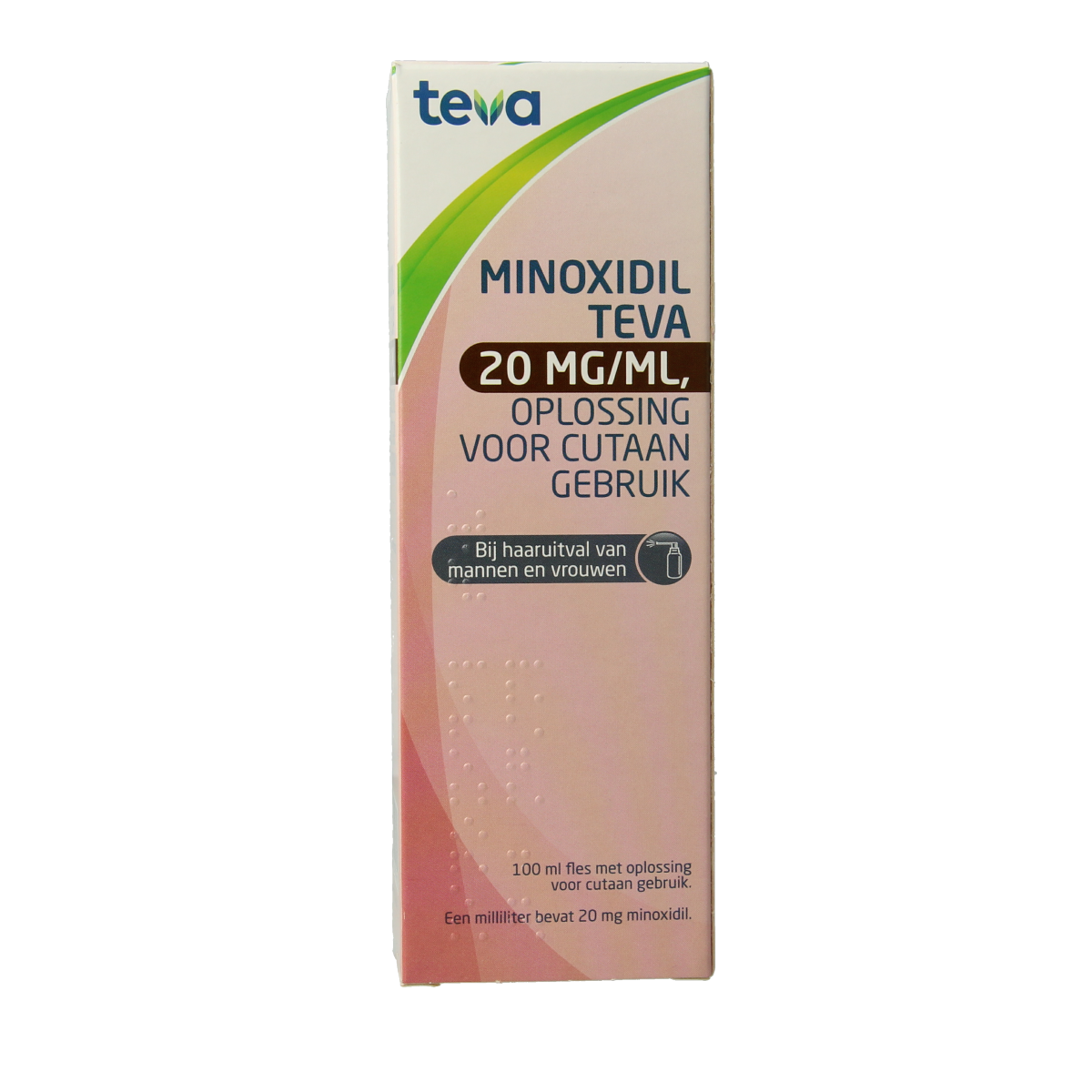 Teva Minoxidil 20mg/ml oplossing 100.00 Milliliter