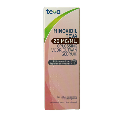 Teva Minoxidil 20mg/ml oplossing 100.00 Milliliter