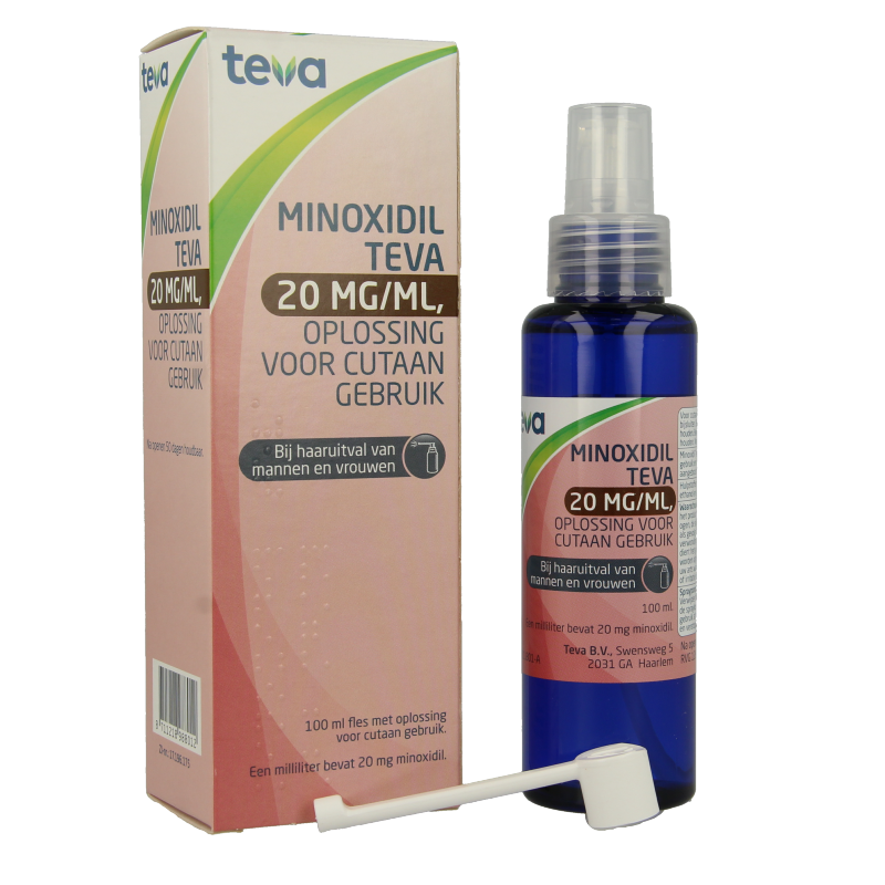 Teva Minoxidil 20mg/ml oplossing 100 Milliliter