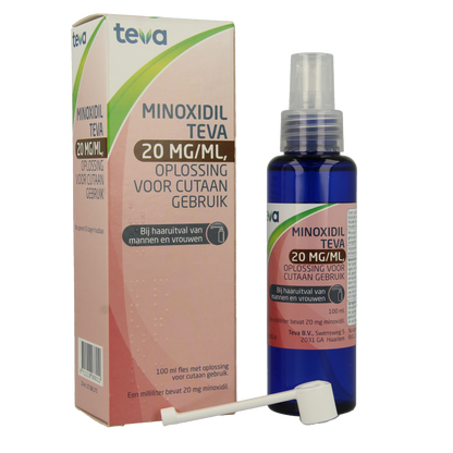 Teva Minoxidil 20mg/ml oplossing 100 Milliliter