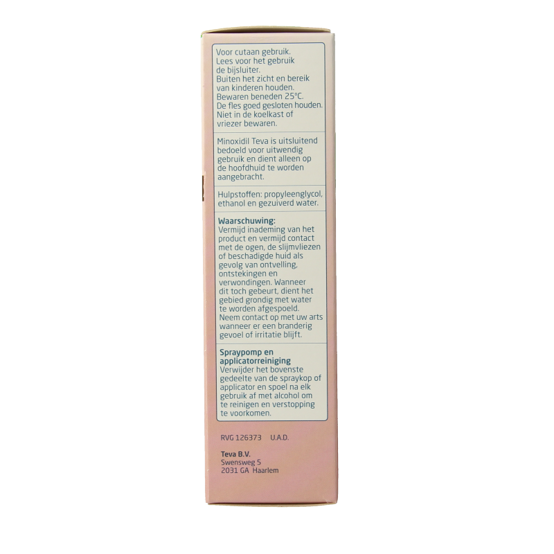 Teva Minoxidil 20mg/ml oplossing 100 Milliliter