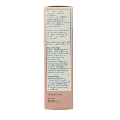 Teva Minoxidil 20mg/ml oplossing 100.00 Milliliter