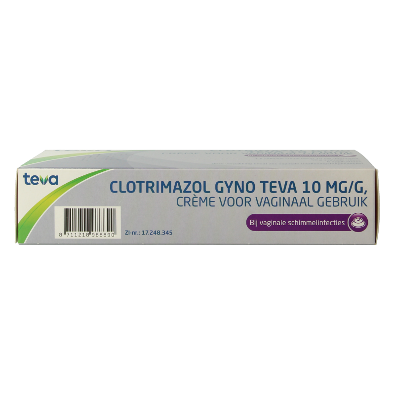 Teva Clotrimazol gyno 10mg creme 50 Gram