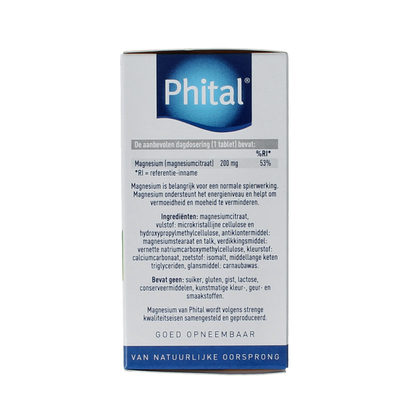 Phital Magnesium 200mg 60 Tabletten