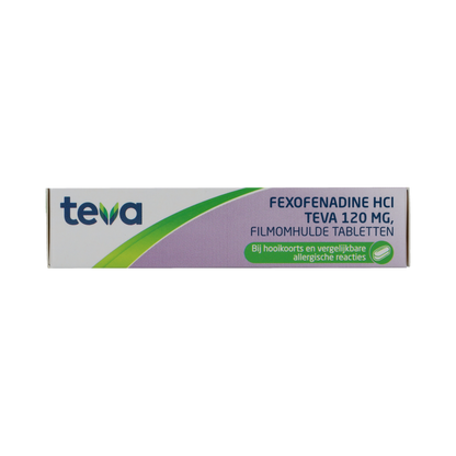 Teva Fexofenadine HCl 120mg 30.00 Tabletten