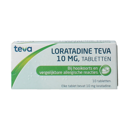 Teva Loratadine 10mg 10 Tabletten
