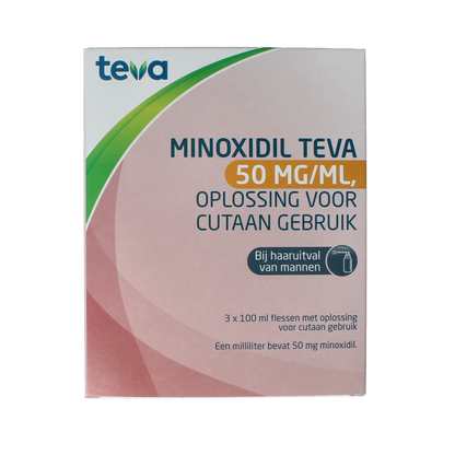 Teva Minoxidil 50mg/ml 3x100ml 300.00 Milliliter