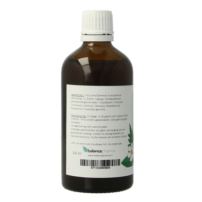 Balancepharma HGP034 Gemmoplex parasitaire lymf 100 Milliliter