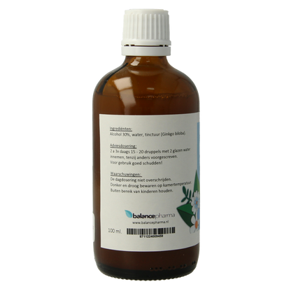 Balancepharma Ginkgo biloba tincturen 100 Milliliter