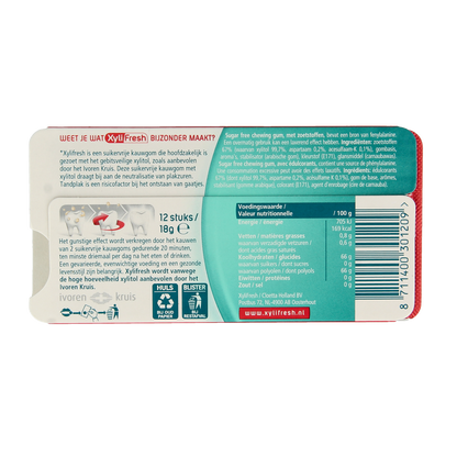 Xylifresh Mentholmint  1.00 Stuks
