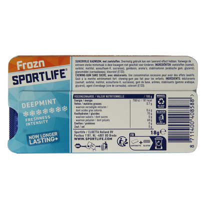 Sportlife Frozn deepmint pack 1.00 Stuks