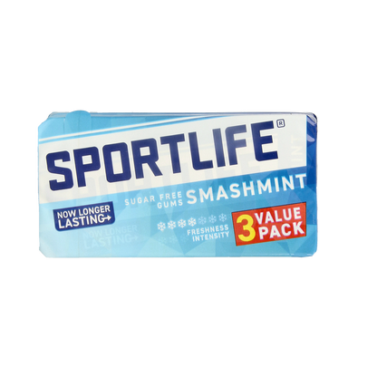Sportlife Smashmint 3 pack 1.00 Stuks