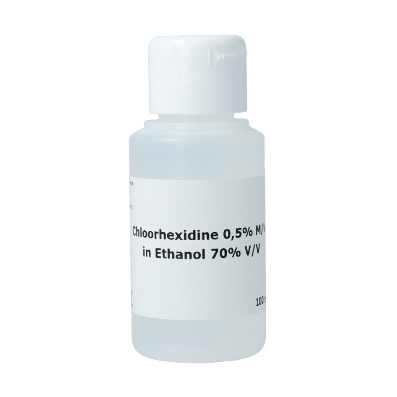 Orphi Chloorhexidine 0,5% in alcohol 70% v/v 100 Milliliter