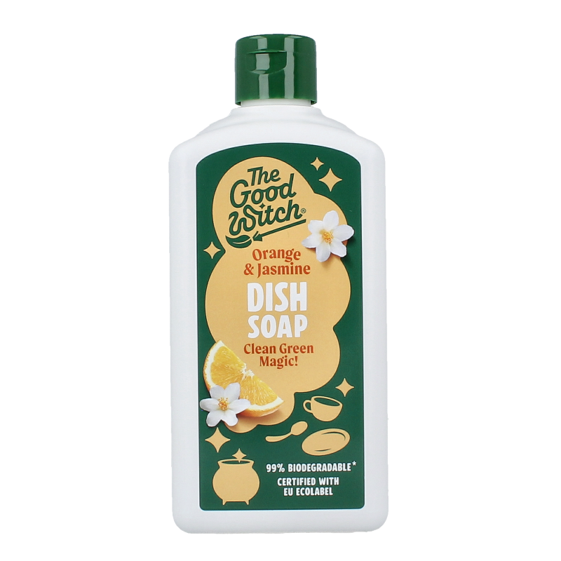 The Good Witch Afwasmiddel sinaasappel jasmijn 500 Milliliter