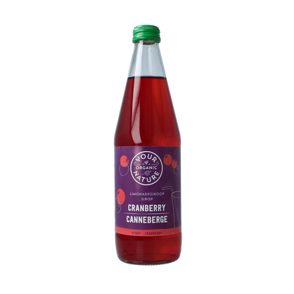 Your Organic Nature Limonadesiroop cranberry bio 500.00 Milliliter