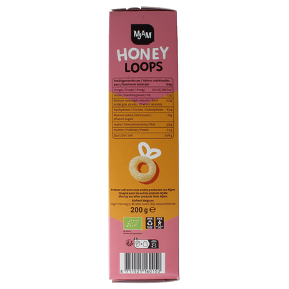 Mjam Honey loops bio 200 Gram