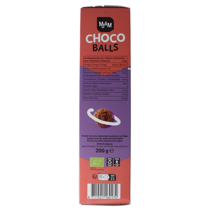 Mjam Choco balls bio 200.00 Gram
