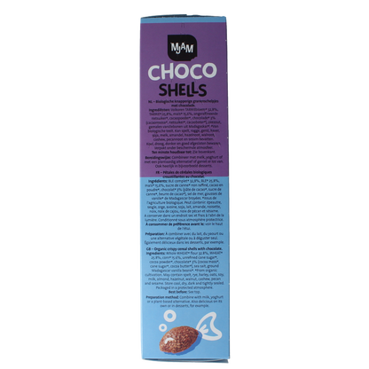 Mjam Choco shells bio 225 Gram