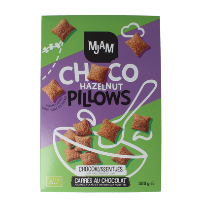 Mjam Choco pillows hazelnut bio 300.00 Gram