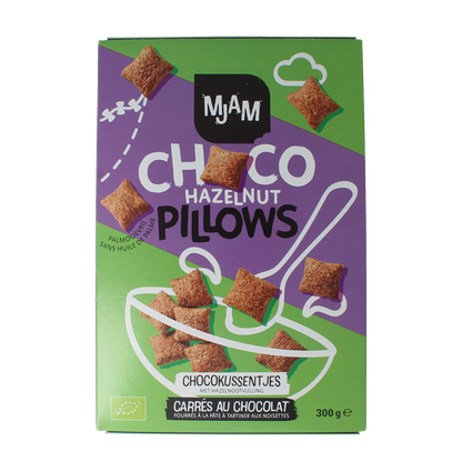 Mjam Choco pillows hazelnut bio 300.00 Gram
