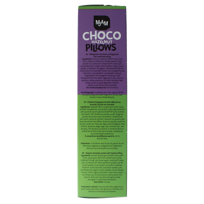 Mjam Choco pillows hazelnut bio 300.00 Gram