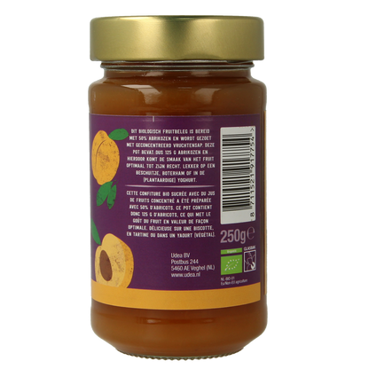 Your Organic Nature Fruit beleg abrikoos bio 250.00 Gram