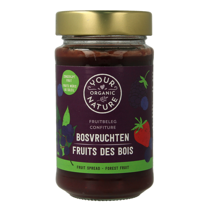 Your Organic Nature Fruit beleg bosvruchten bio 250.00 Gram